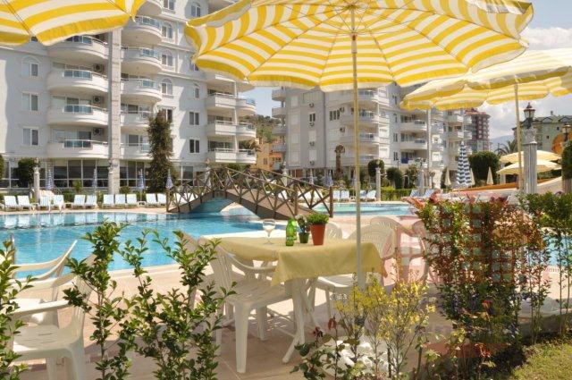 Fully furnished 2+1 apartment at Panorama Garden residential complex in Cikcilli