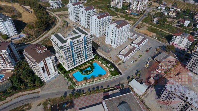Stylish elegant apartments for sale in Alanya's green Avsallar District