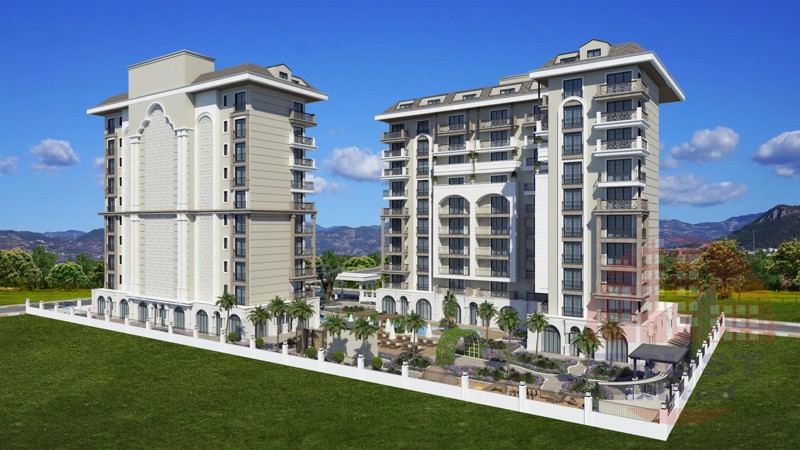 Luxury resort style residence in central Alanya