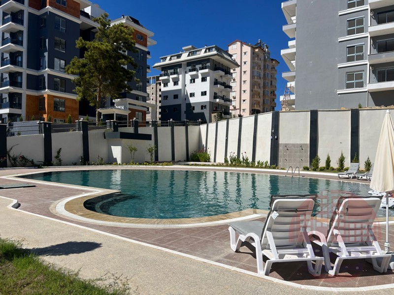 Ready 1+1 apartment in modern residential complex in Avsallar, Alanya