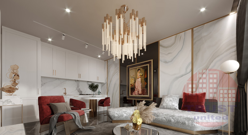 Stylish elegant apartments for sale in Alanya's green Avsallar District