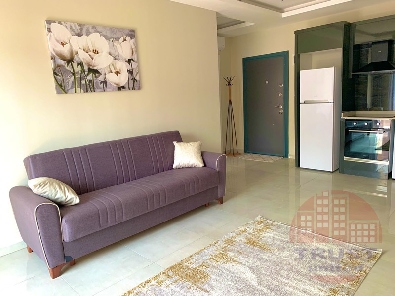 Brand new 1+1 furnished apartment in Mahmutlar