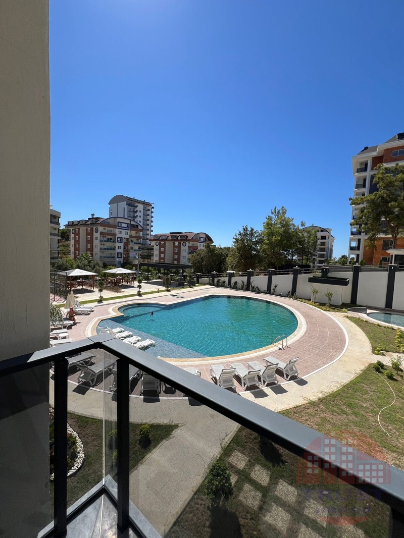 Ready 1+1 apartment in modern residential complex in Avsallar, Alanya