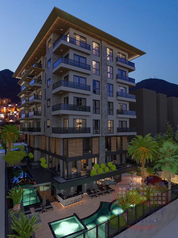 Exclusive luxurious Apartments in Alanya city center
