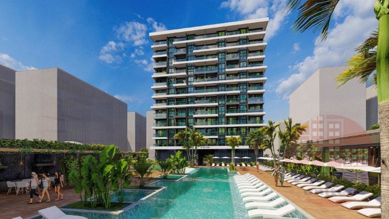 Exclusive seafront residential complex in Mahmutlar, Alanya