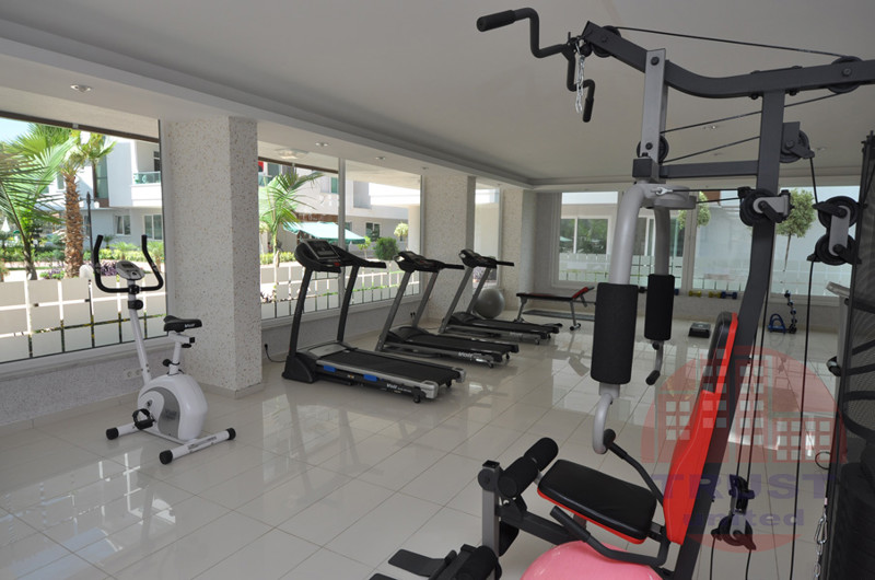 Spacious 2+1 furnished apartment with river view in Kestel, Alanya