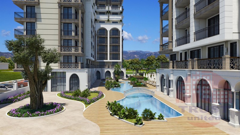 Luxury resort style residence in central Alanya