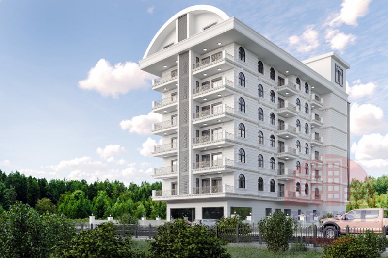 Luxury ready-made apartments in the center of Alanya