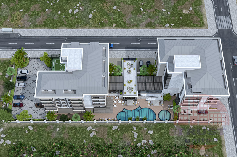 Prime-quality beachfront apartments in Kargicak, Alanya