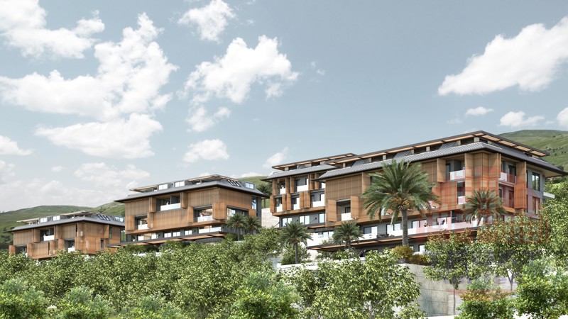 Exclusive boutique residence in Central Alanya