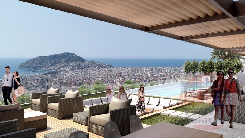 Exclusive boutique residence in Central Alanya