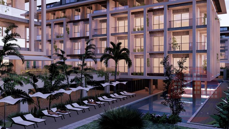 Stylish apartments in a luxurious residential complex in Oba