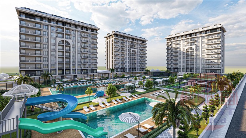 Mediterranean paradise awaits in these luxury apartments in Demirtash, Alanya.