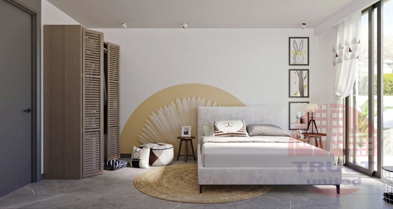 Exclusive villas close to the beach with Turkish citizenship eligibility in Konakli, Alanya