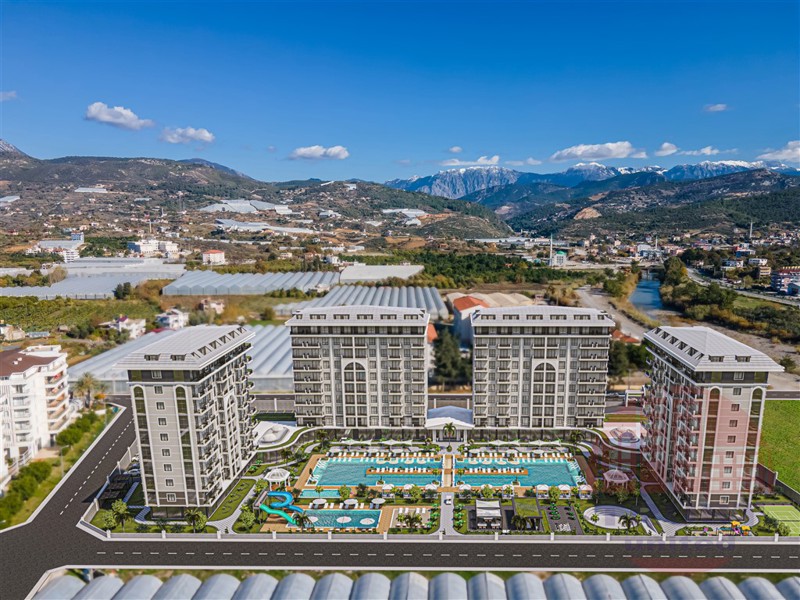 Mediterranean paradise awaits in these luxury apartments in Demirtash, Alanya.