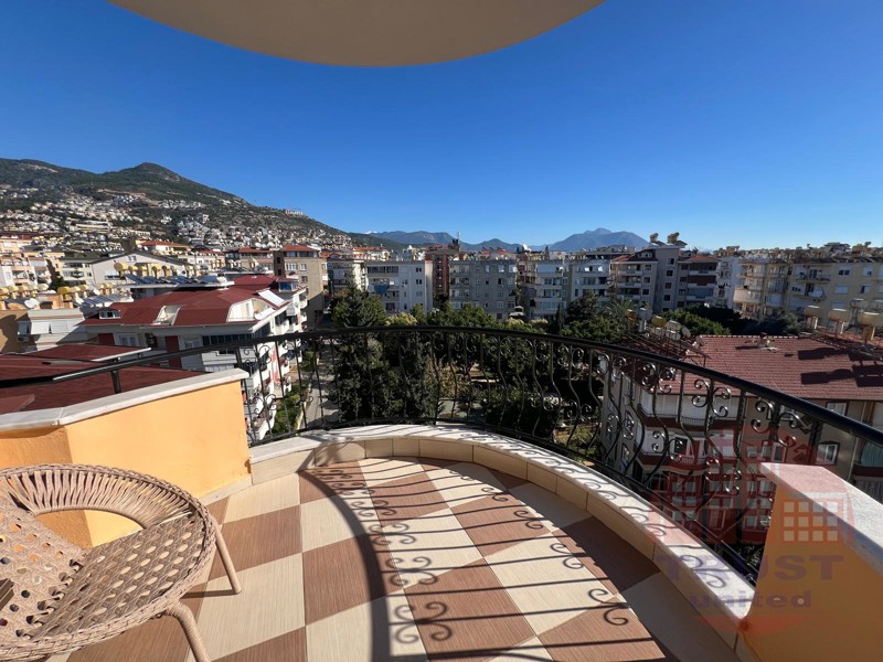 Prime 2+1 furnished apartment in the center of Alanya near Cleopatra beach