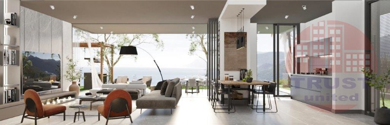 Exclusive villas close to the beach with Turkish citizenship eligibility in Konakli, Alanya