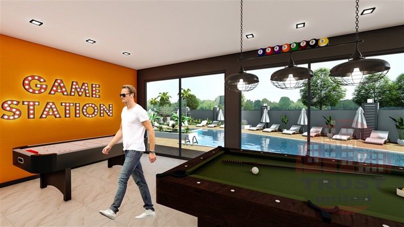 Brand new 1+1 apartment in green and calm area of Avsallar, Alanya