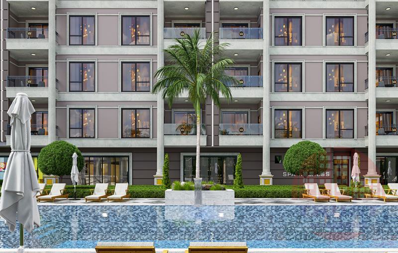 Stylish and high-quality residence in Kargicak, Alanya