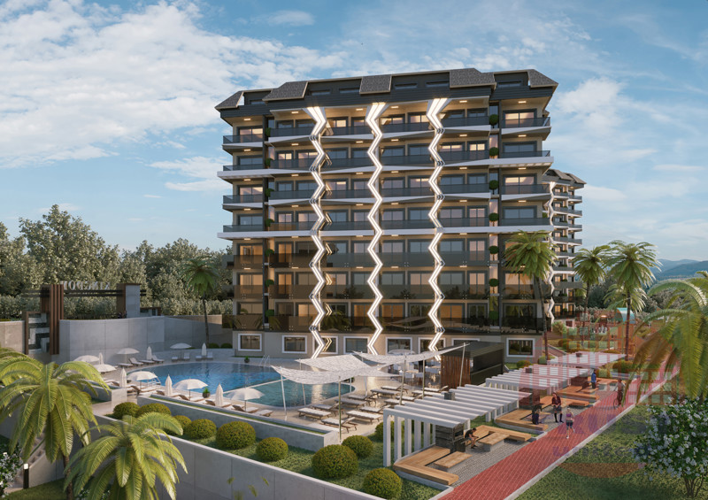 Five-star resort style residential complex in Avsallar