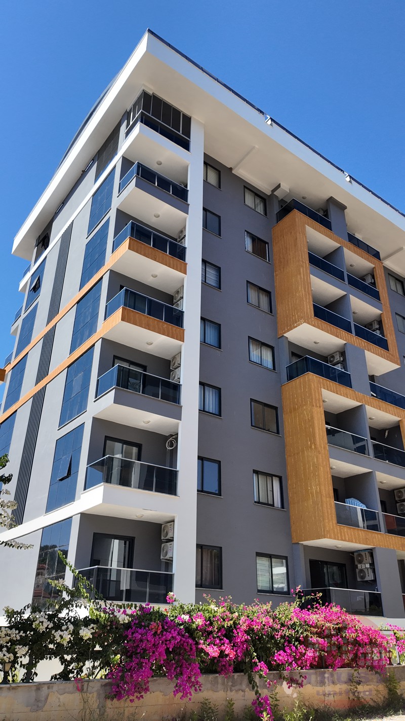 Brand new 1+1 apartment in green and calm area of Avsallar, Alanya