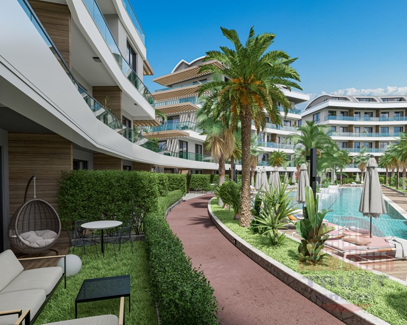 Five-Star luxury residential complex in Oba, Alanya.