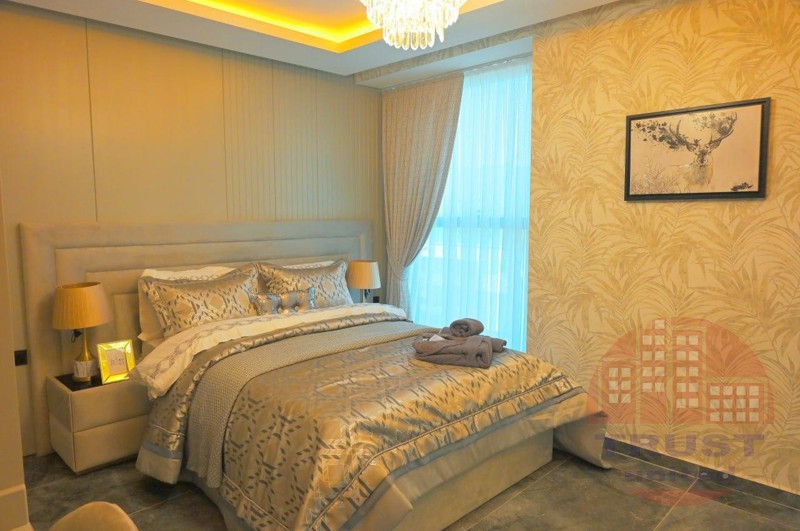 Magnificent 5+2 villa for Turkish citizenship in Kızılcaşehir's elite and green district of Alanya