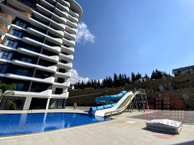 Brand new 1+1 furnished apartment in Mahmutlar