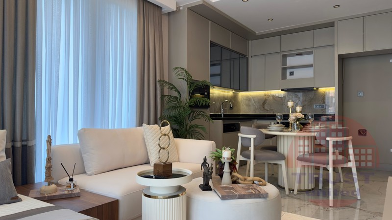 Stylish apartments in a luxurious residential complex in Oba