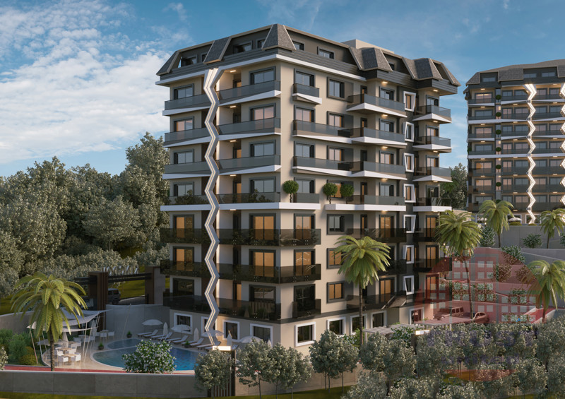 Five-star resort style residential complex in Avsallar
