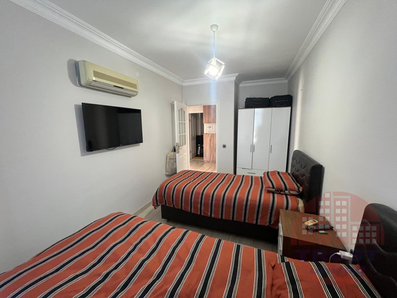 Prime 2+1 furnished apartment in the center of Alanya near Cleopatra beach