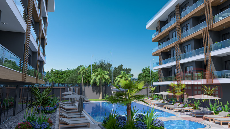 Modern family apartments in calm area of Oba district