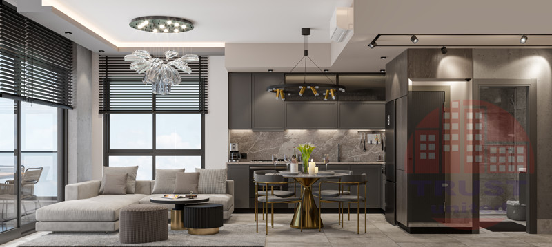 Elite city center apartments in Saray district of Alanya