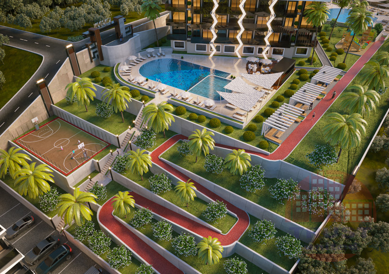 Five-star resort style residential complex in Avsallar