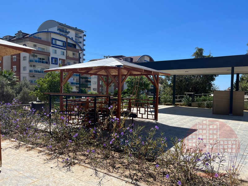 Ready 1+1 apartment in modern residential complex in Avsallar, Alanya