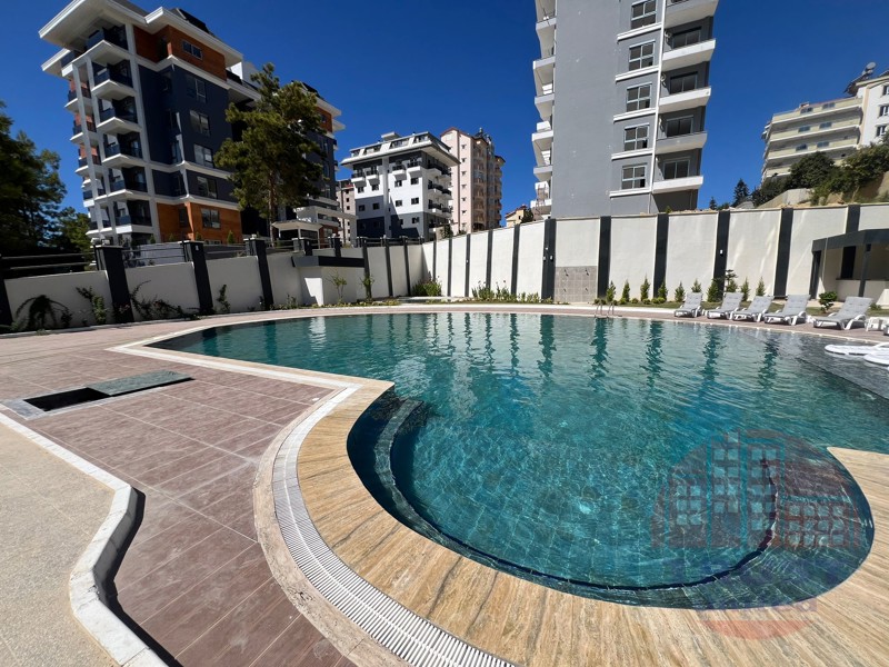 Ready 1+1 apartment in modern residential complex in Avsallar, Alanya