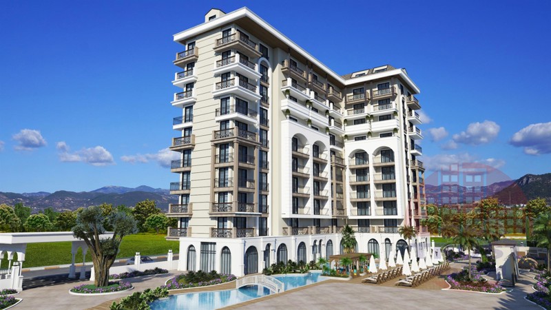 Luxury resort style residence in central Alanya