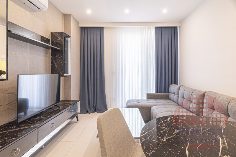 Modern ready 1+1 apartments in Alanya city center