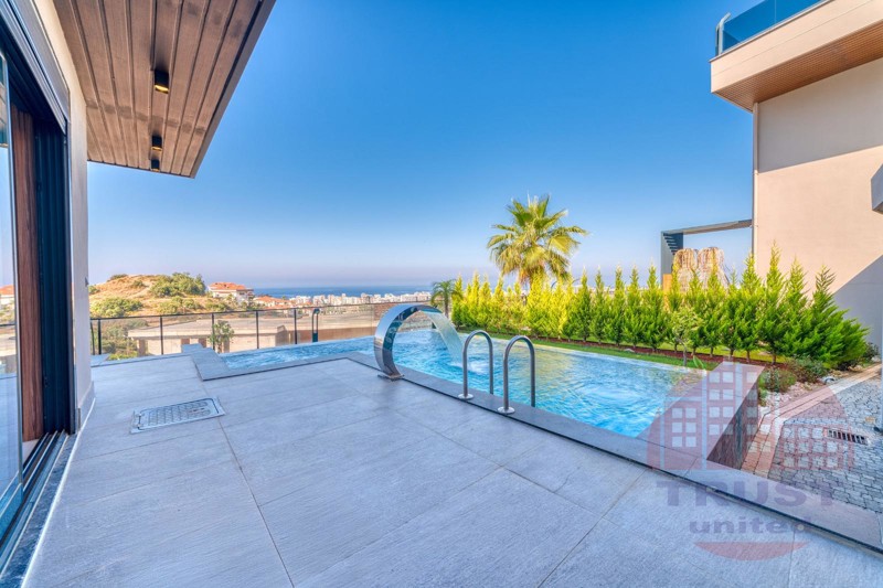Spectacular sea view villa with Turkish Citizenship eligibility