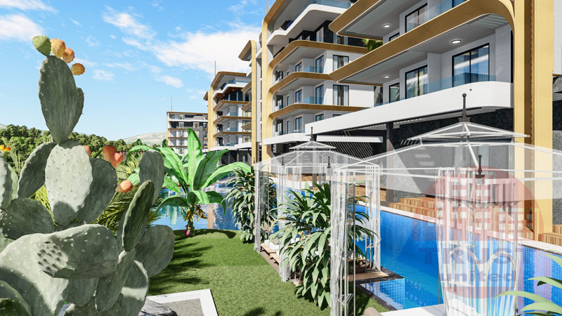 Premium unique residential complex in Kestel, Alanya