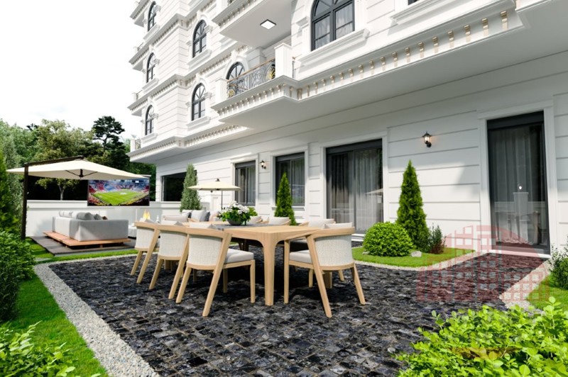 Luxury ready-made apartments in the center of Alanya