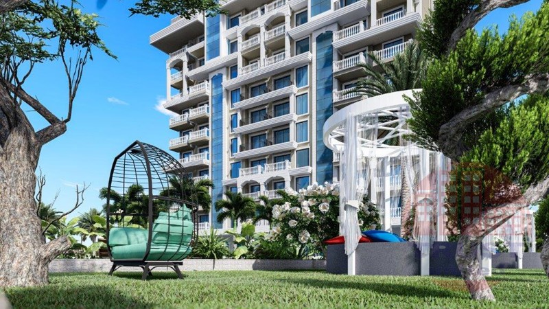 Stylish elegant apartments for sale in Alanya's green Avsallar District