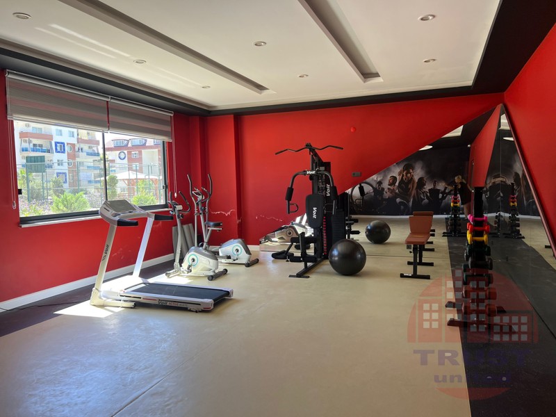 Ready 1+1 apartment in modern residential complex in Avsallar, Alanya