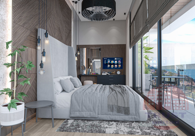Luxury villas in Alanya suitable for obtaining Turkish citizenship through investment