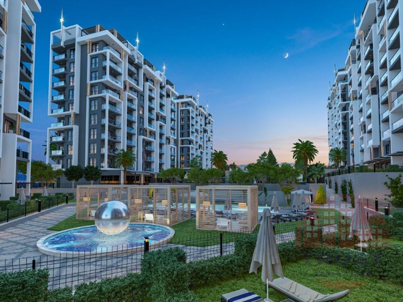 Grand residential complex in a walking distance from the sea in Avsallar
