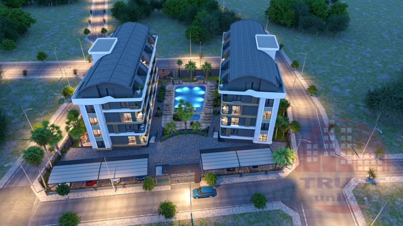 Modern family apartments in calm area of Oba district