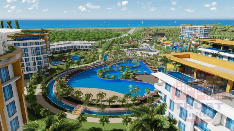 Premium 1+1 apartment for sale in Azura World, Alanya