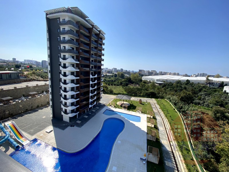 Brand new 1+1 furnished apartment in Mahmutlar