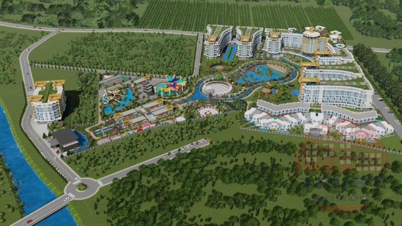 Premium 1+1 apartment for sale in Azura World, Alanya