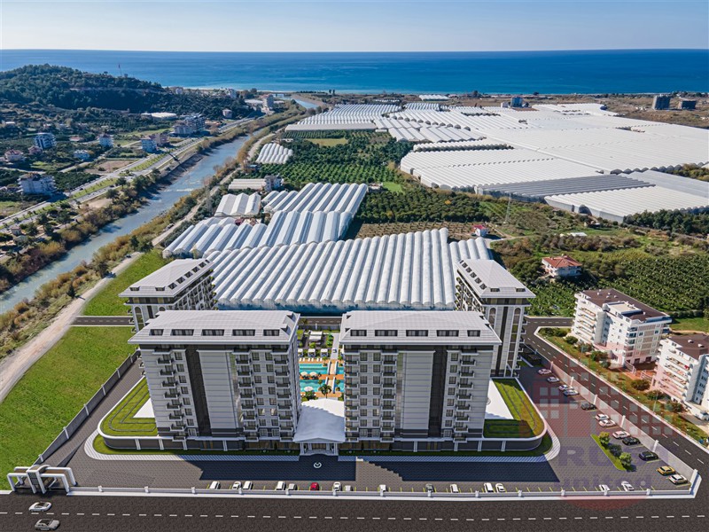 Mediterranean paradise awaits in these luxury apartments in Demirtash, Alanya.